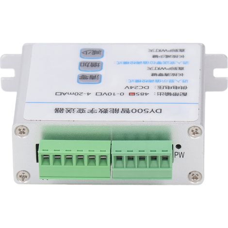 Transmetteur de pesage à cellule de charge en alliage d'aluminium avec réarmement automatique, compatible avec la communication 485 et fonctionnant en 9-30 V CC. (1/5)