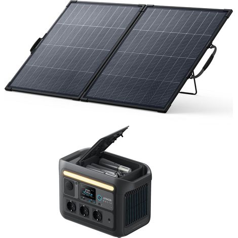 Kit Anker SOLIX C800X (C800 Plus) con Pannello 200W - 768Wh, Generatore Solare 3x1200W (1/5)
