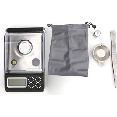 Balance numérique professionnelle de haute précision, Mini poudre électronique pour bijoux, en milligrammes, 20g/0.001g