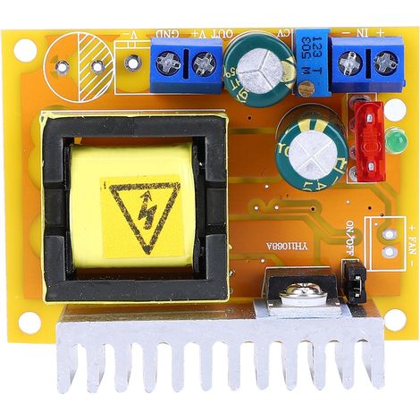 Module élévateur de tension CC haute tension 45-390 V à réglage continu pour la charge de condensateurs (1/5)