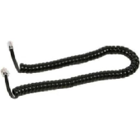 Fanton prolunga estensibile 4,8mt telefonico 4 conduttori colore nero 2 plug 21341 (1/3)