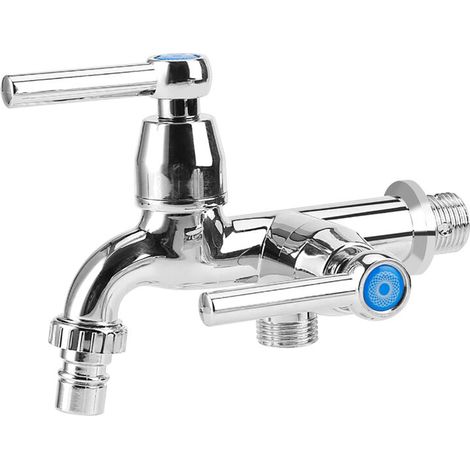 cigemay Robinet d'eau Froide, ABS de qualité supérieure avec contrôle indépendant, Robinet d'évier, pour Robinet(One Word G 1/2 Nozzle) (1/5)