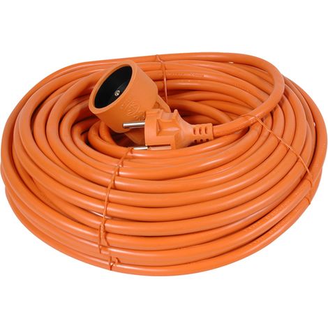Debflex – Rallonge électrique 40m 2P 16A 2x1,5mm² HO5VV-F – Pour chantiers humides – 339409