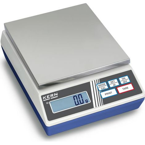 Kern Präzisionswaage 440-49A+C kalibriert, Wägebereich 6000 g, Ablesbarkeit 0,1 g