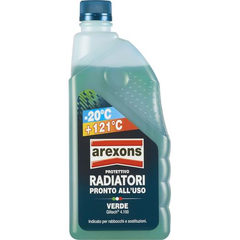 Liquido Radiatori Pronto All Uso Verde Arexons 1 l (1/4)