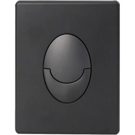 Kompatibel mit GROHE Skate Air – Spülkastenabdeckung (wassersparend, 2-Spül-Funktion und Start/Stopp, strapazierfähige Oberfläche) / 38505KF0 schwarz (1/4)