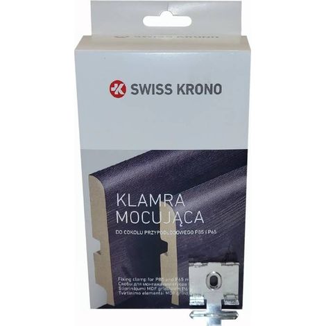Morsetto di fissaggio per strisce Kronopol P-85 e P-65