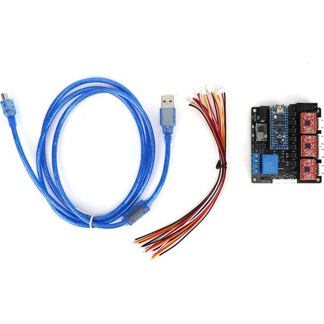 Kit carte mère laser 3 axes contrôleur module accessoire électrique pour machine de gravure CNC (1/5)