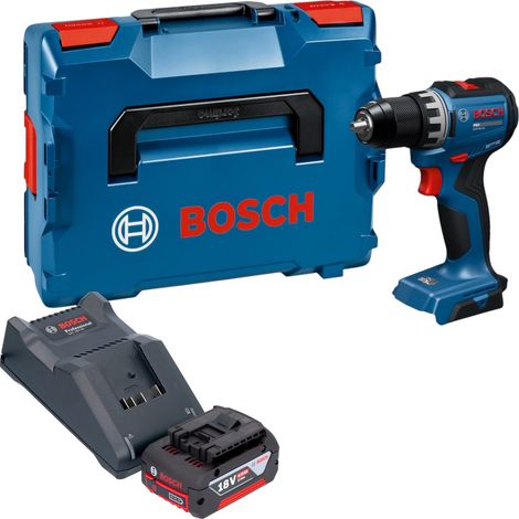 Perceuse-visseuse sans fil Bosch GSR 18V-52 Professional 18 V 70 Nm sans balais + 1 batterie 4,0 Ah + chargeur + L-Boxx (1/5)
