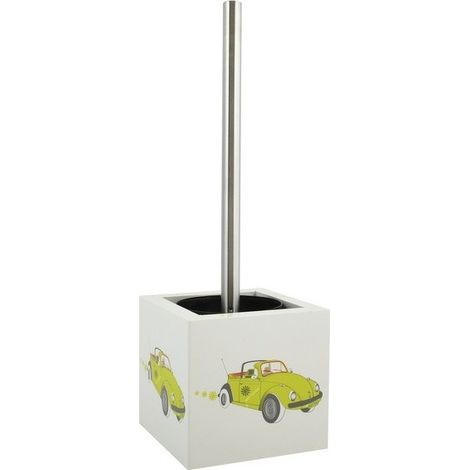Brosse Wc avec support MDF & Acier Inox Carré Cox 70' MSV (1/3)