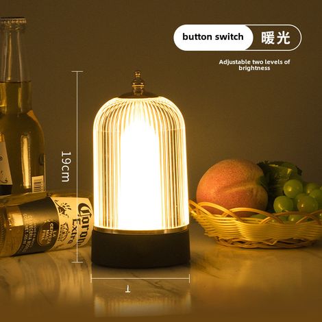 Lampe cage oiseaux – LED tricolore – Hôtel/Bar/Restaurant – Transparente – Design (1/5)