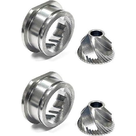 Remplacement acier inoxydable Conical moulin meule ensemble 48mm détaché accessoires pour Saeco Magic Royal Strato (1/5)