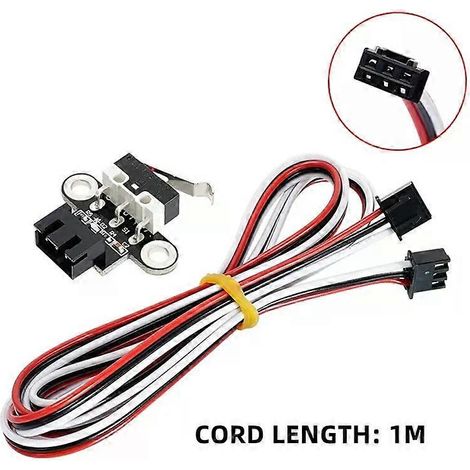 Interrupteur de fin de course mécanique horizontal miniature 896F avec réarmement par contact pour imprimante 3D, CNC et cartes mères DIY - Accessoire JXLGV (1/4)