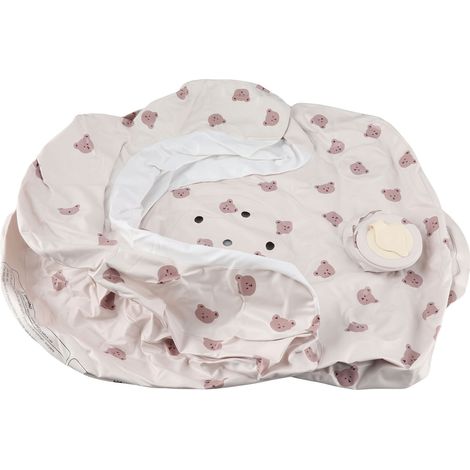 Siège de bain gonflable pour bébé, siège pliable pour tout-petit, chaise de bain sans danger, siège bébé aéré, chaise réglable (1/5)