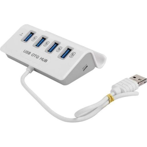 Sonew Computer Hub USB2.0 Docking Station USB-C Desktop Hub Micro-USB 4-in-1 Type-C Laptop Accessory (1/4)