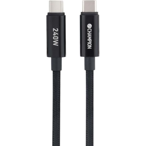 Usb c kabel 240 w 1 m schwarz