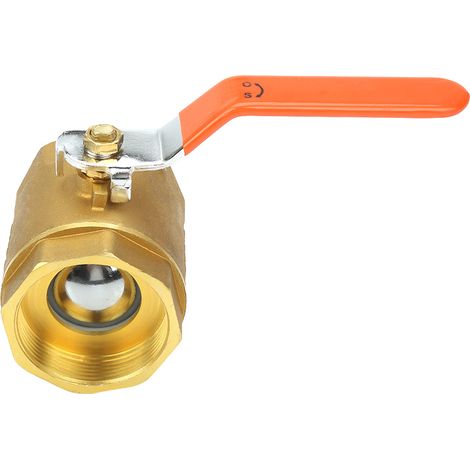 vanne à bille en laiton DN50 2" BSP, pression 1,6 MPa, pour eau, huile et gaz (1/5)