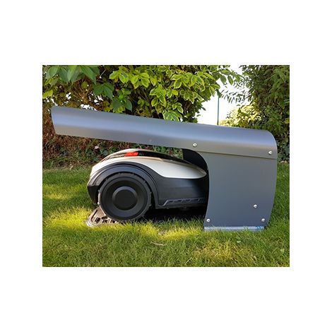 Abri Pour Tondeuse Robot Protect. Pour Petits Et Modèles De Moyenne Taille. Compatible Avec De Nombreuses Marques De Robots Tond