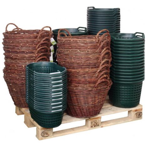 Gartenkorb Kunststoff u. Weide Classic FW Display Inhalt: 100 Stück (1/2)
