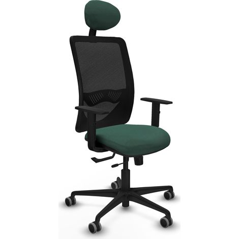 Silla piqueras y crespo Zulema negro espuma alta densidad (1/2)