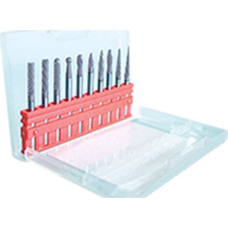 Rotierfräser-Set, Ø 3 mm, Schaft 3 mm, HP-3-VERZAHNUNG, unbeschichtet (1/2)