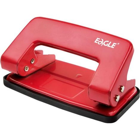 Eagle 709 perforadora roja, 8 hojas