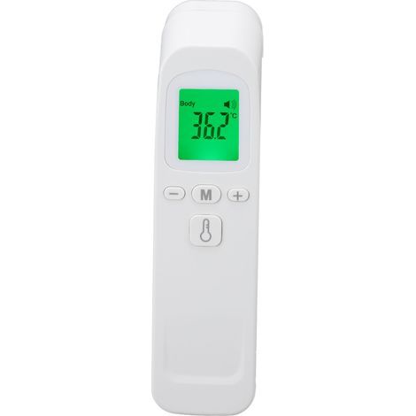 Stirnthermometer, weiß, elektrisches digitales berührungsloses Infrarot-Thermometer für den Krankenhausgebrauch (1/5)