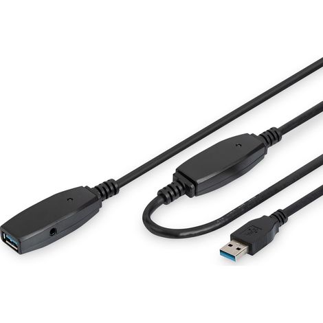 DIGITUS - USB forlangerkabel - USB Typ (1/4)