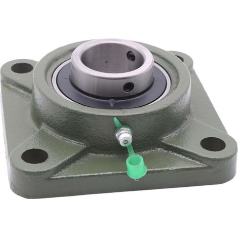 Ball Bearings, Flange Bearing, Square Flange Bearing, Bearing Support, Supported Ball Bearings, Suitable for 30mm Diameter Shaft Bearings, Industrial (1/5)