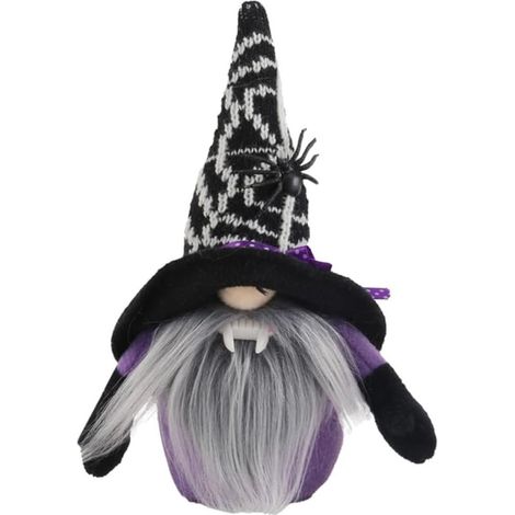 Zwergenpuppe und Schwarzer Color Halloween aus Baumwolle und