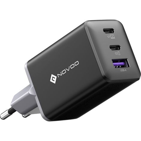 USB C Chargeur Rapide 67W Adaptateur 3 Ports avec 1 câble, GaN Tech (1/5)