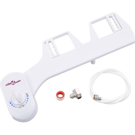 Bidet Toilet Seat Attachment Single Nozzle vidaXL