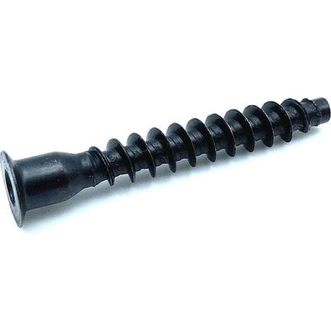 Vis d'Assemblage Lot de 100 Vis a Bois Tete Fraisee Ø 7x50 mm en Acier Galvanisé Vis Couleur Noir pour Clés Allen 4, Meuble Bois, Panneau Bois, Planche en Bois Bricolage... (1/5)