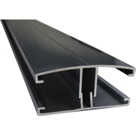 Profil et capot laqués vissables de jonction couverture polycarbonate 10/16/32 mm (2 coloris) - Coloris - Gris anthracite RAL 7016, Epaisseur - 16/32 mm, Longueur - 4 m