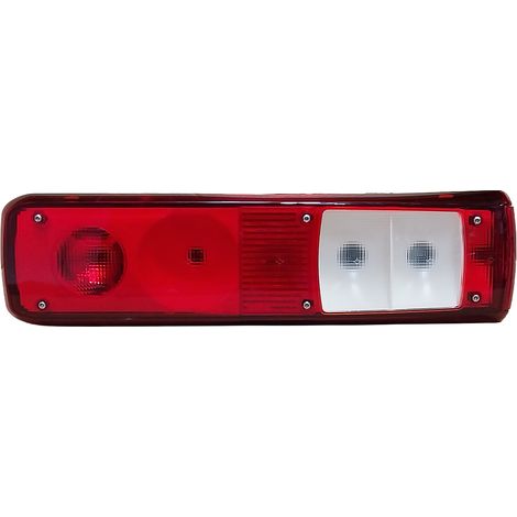 FANALE POSTERIORE CON CICALINO, ALOGENO 24V CON PORTALAMPADA SENZA LAMPADINA, CONNETTORE ROTONDO LATERALE SX 7 PIN - RENAULT - Premium - 7420802350 - 20802350 (1/5)