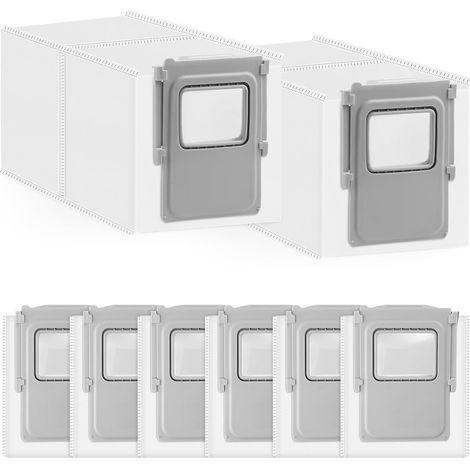 Lot de 8 sacs à poussière pour robot aspirateur DJI Romo P/Romo S/Romo A (1/5)