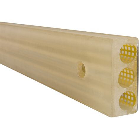 Moravia Rampenfender MORION 50 x 120 mm L 1000 mm avec plaque en acier perforée intégrée (1/3)