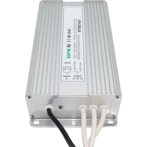 Alimentation à découpage étanche 24 V, boîtier pour ruban LED, spot de surveillance encastré, projecteur mural, driver LED 180-264 V (1/5)