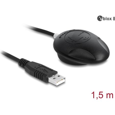 Navilock Receptor NL-802U EVA-M8Q USB 2.0 Multi GNSS u-blox 8 1,5 m