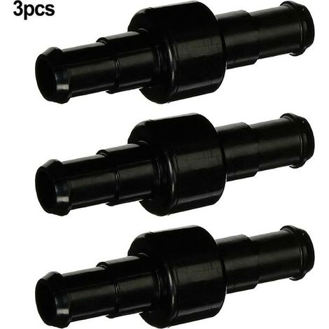 D20 Lot de 3 Raccords Rotatifs pour Tuyau D'arrosage avec 6 Embouts D15 Compatibles avec Zodiac Polaris 180 280 380 Robot Nettoyeur Piscine noir (1/5)