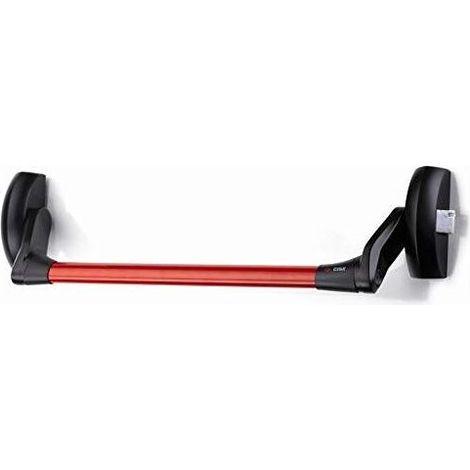 Poignée de sortie de secours – Carter aluminium noir – Loquet autobloquant – Fermeture latérale et verticale – Manche ambidextre – Cisa