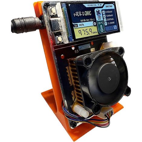 Verbesserter NerdAxe NerdMiner Miner Solo Lottery BTC Miner PLUG--