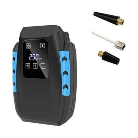 Compresseur d’Air Portatif , Compresseur Voiture d'air Digital Portable Auto Gonfleur Pneus (1/5)