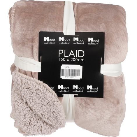 Mica Decorations Plaid Beige H1.5xl150xL200cm (1/4)