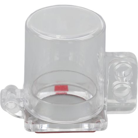 Couvercle de verrouillage transparent en plastique pour bouton d'arrêt d'urgence, protection visuelle pour la maintenance en cas de panne D60‑1 (1/5)