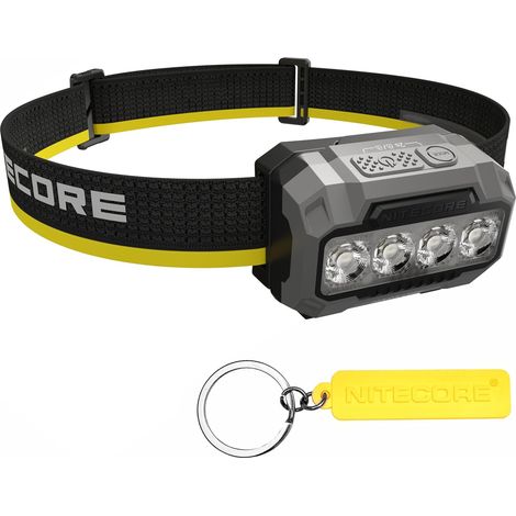 HA23 UHE 600 Lumens MCT Éclairage Extérieur Multi-Feux Température de Couleur Léger AAA Pile (Noir) (1/5)