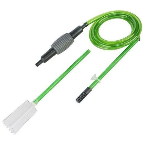 Aquarium Changer l'eau, Kit de Nettoyage pour Gravier d'aquarium avec Siphon pour Changer l'eau et Nettoyer Le Sable (1/4)