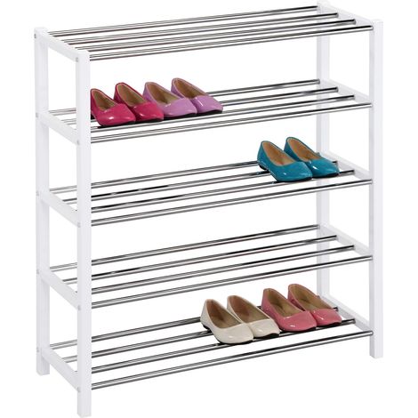 Etagère à chaussures DUBLIN Blanc (1/2)