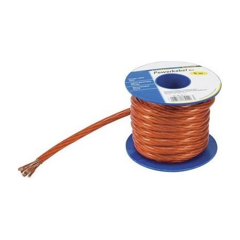 CAVO DI MASSA 1 X 10 MM² ROSSO, TRASPARENTE TRU COMPONENTS 1564516 5 M