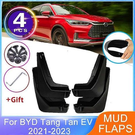 Schmutzfänger für BYD Tang Tan EV DM DMI 2021 2022 2023, vorne und hinten, Upgrade, Spritzschutz, Schmutzfänger, Autozubehör